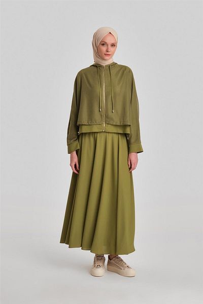 Armine Pistachio Green Mesh Set - Ort6400