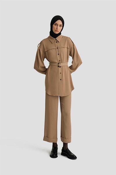 Armine Camel Epaulette Set - 24K6913