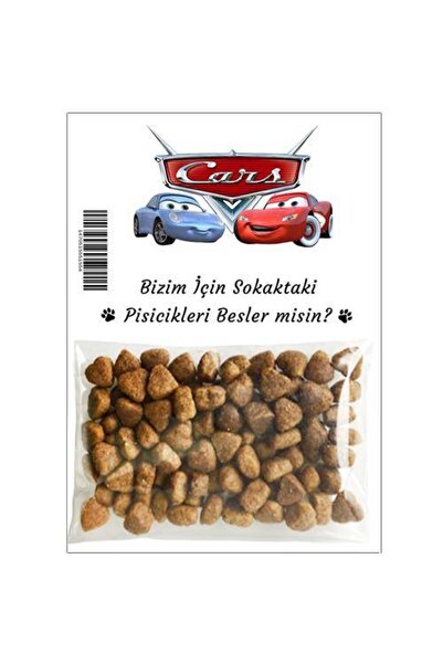 Parti Dükkanım Cars Gift Cat Food 5 Pieces