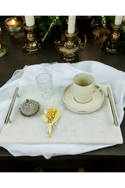 CyzHome Gentle Groom Coffee Cup Tray