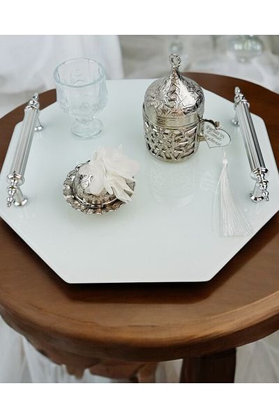 CyzHome Unity Promise Groom Coffee Tray