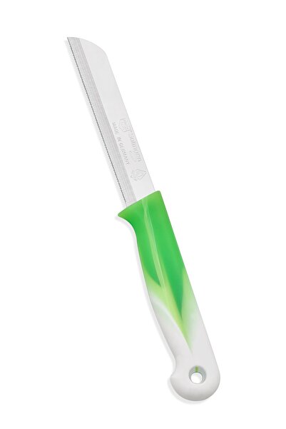 ONON Serrated Fruit Knife Set of 6 with Hanger - Marbled Green-White