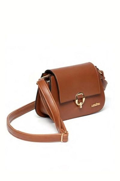 Armine 329 Model Tan Women's Shoulder Bag - Crossbody Bag