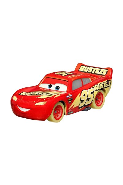 mattel HPG76 Cars Karanlıkta Parlayan Yarışçılar Tekli Karakter Araçlar