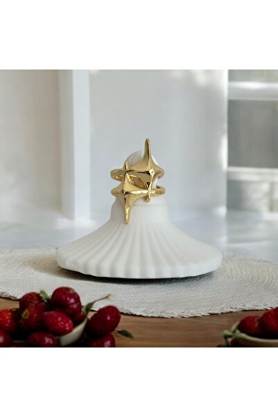 Vi store Çelik Yıldız Yüzük