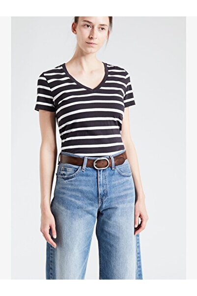 Levi's Дамски кафяв колан Calneva