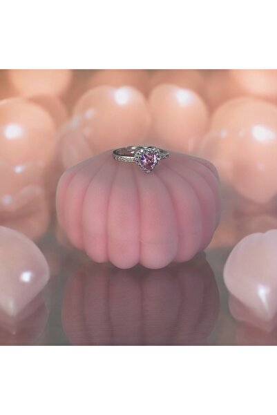 Vi store Pembe Taşlı Yüzük