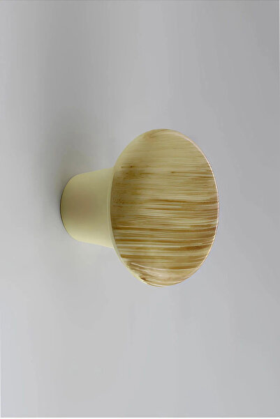 NUBLADO Mobilier Mutuf Sertar Dulap Ușă Dulap Mâner Mâner Butoane Lemn de fag Ciupercă Buton Plastic dur 10 buc