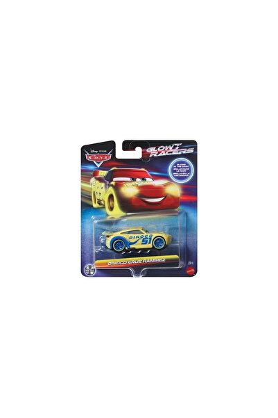 mattel HPG76 Cars Karanlıkta Parlayan Yarışçılar Tekli Karakter Araçlar