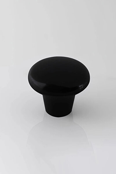 NUBLADO Furniture Kitchen Drawer Drawer Cabinet Cupboard Cabinet Door Handle Handle Handles Black Cork Button Hard Plastic 10 Pcs