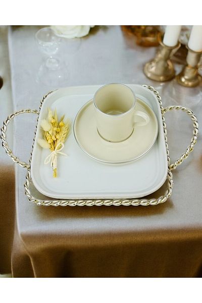 CyzHome Spark Groom Coffee Tray