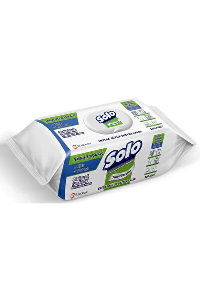 Solo Yüzey Temizleme Mendili Doğal Güç Okalıptsu-çam 100'lü