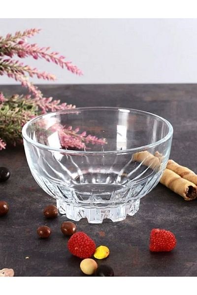 Paşabahçe 4 Pieces Mousse Bowl Set with Lid