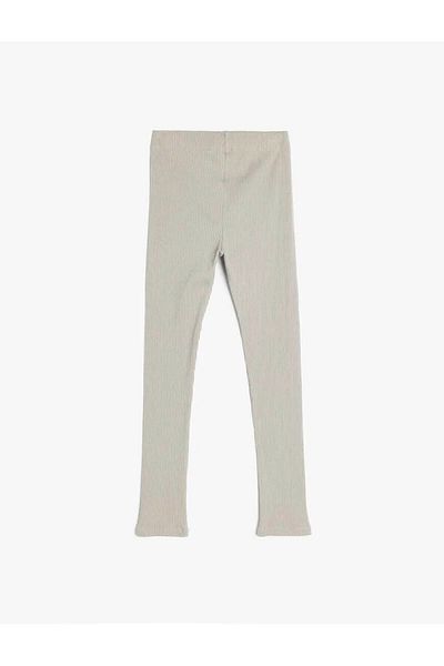 Koton Girl's Gray Tights - 5Skg40095Ak