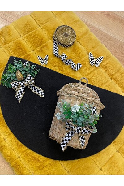 Marrone Kapı Önü Paspas Ve Sepet Takım Mackenzie Kurdele 70*40 cm