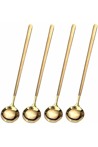 Genrice 4 PCS 6.7 Inches Coffee Spoons, Stirring Spoons, Tea Spoons Long Hand...