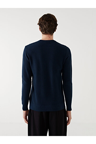 LC Waikiki Pulover pentru bărbați cu mânecă lungă cu guler rotund