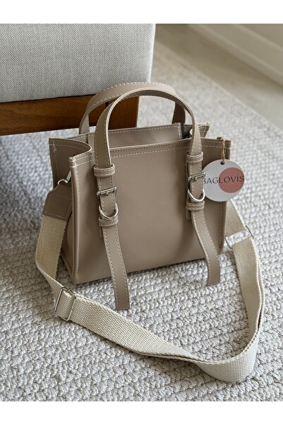 BAGLOVİS ΒΑΜΒΑΚΙ ΚΟΛΩΝΑ ΚΡΕΜΑΣΤΗ ΓΥΝΑΙΚΕΙΑ ΤΣΑΝΤΑ ΩΜΟΥ ΜΕ ΠΟΡΤΑ ΚΑΙ ΛΕΠΤΟΜΕΡΗ ΔΑΧΤΥΛΙΔΙ