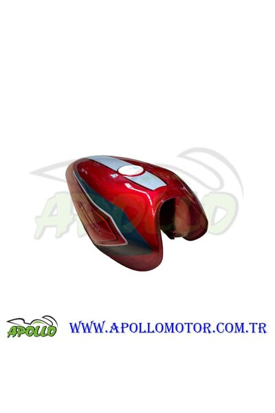 APOLLO MOTO&BİKE KUBA ÇİTA CG 125 ŞERİTLİ BENZİN DEPO KIRMIZI OEM KALİTE