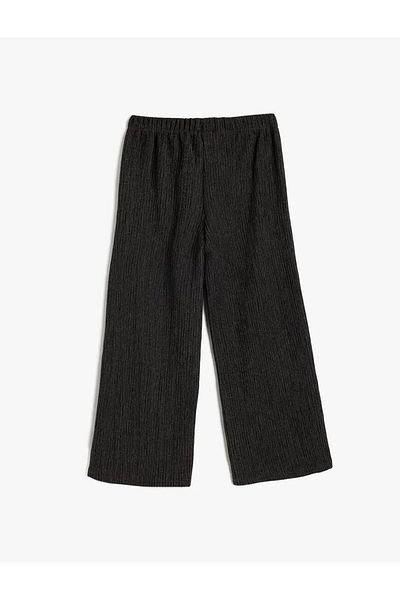 Koton anthracite Wide Leg Trousers