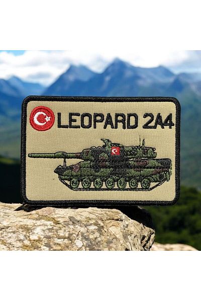Ex Patch Industry of Defense Armored Leopard 2a4 Patch Arma 10 X 7 Cm