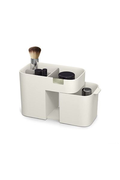 Joseph Joseph Viva Compact cosmetic organiser with drawer Grey
