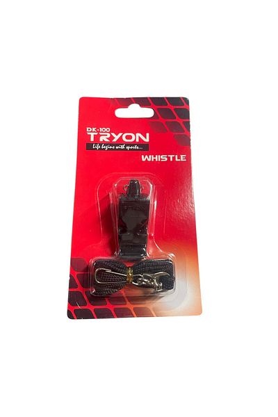 TRYON Dk-100 Model Plastic Whistle with String
