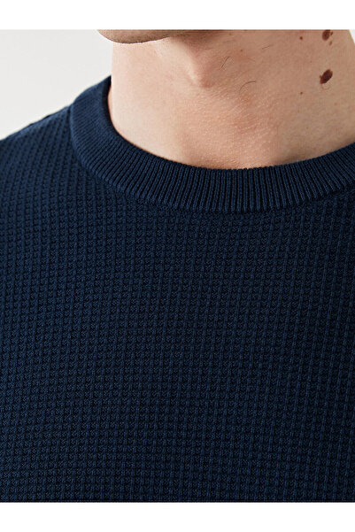 LC Waikiki Pulover pentru bărbați cu mânecă lungă cu guler rotund