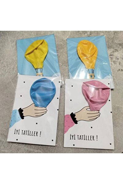 imzatasarım Ara Tatil Sınıf Hediyesi Balon (10 adet) Yılbaşı 23 Nisan 29 ekim