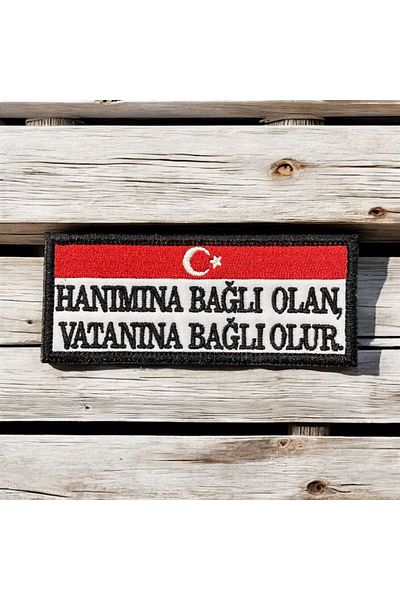Ex Patch În legătură cu doamna, în legătură cu patria Peç Arma 10 X 4 Cm