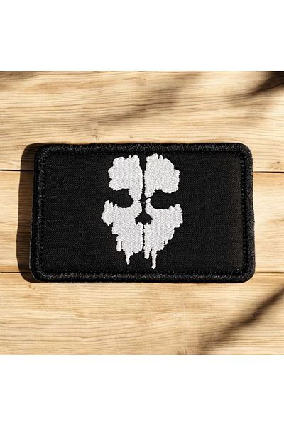 Ex Patch Stema Ghost Peçi 8 X 5 Cm