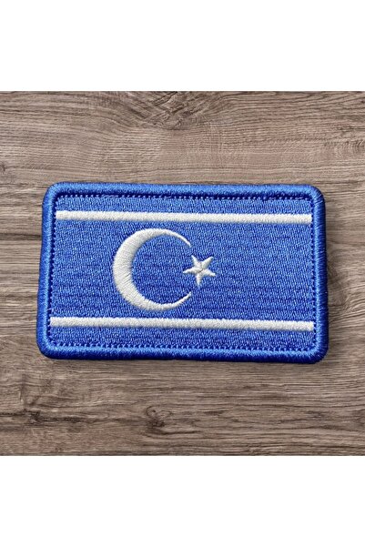 Ex Patch Irak Türkmenleri Bayrağı Patch Arma Nakış 8 X 5 Cm