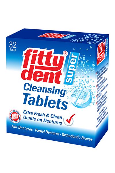 Fittydent أقراص التنظيف