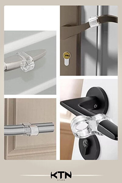 KTN Πώματα πόρτας από σιλικόνη Kotan 24 τεμαχίων Συσκευή προστασίας τοίχου Αντικραδασμικό ελαστικό πώμα λαβής πόρτας