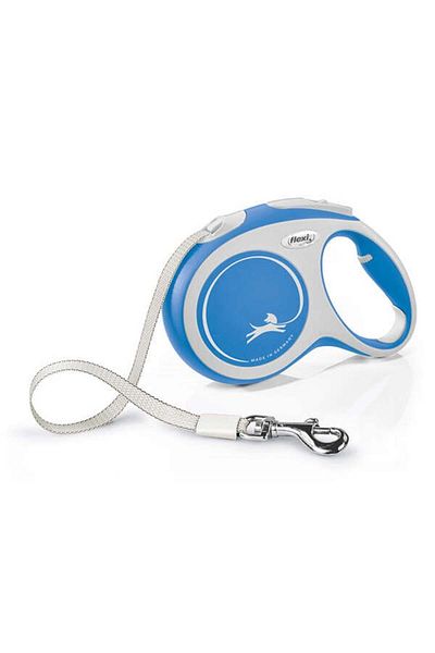 Flexi New Comfort Automatic Blue Stripe Travel Large 5 Mt