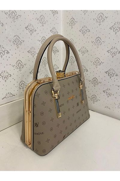 Armine Bag 339 Mink Printed