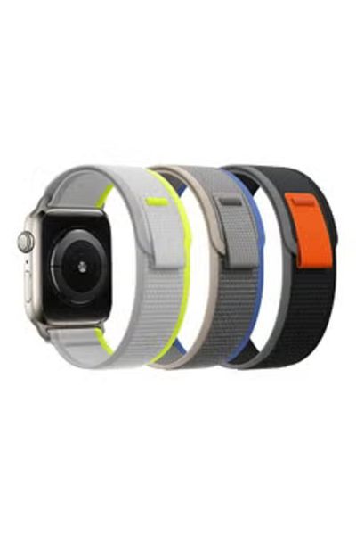 Primo Plus 3Pack for Apple Watch Trail Band 49mm 45mm 44mm 42mm Nylon Woven Sport