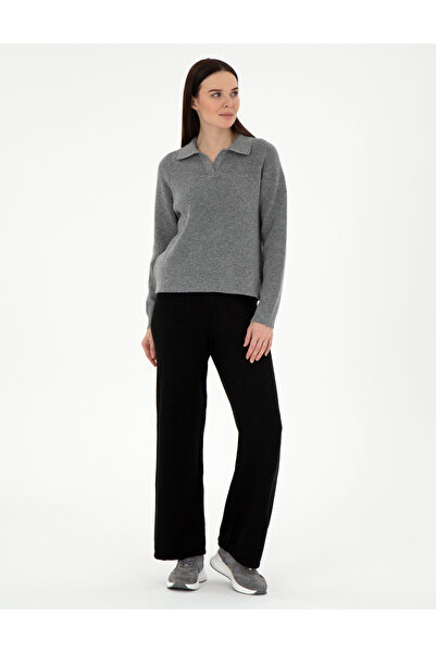 Pierre Cardin Siyah Loose Fit Triko Pantolon 50290571-VR046