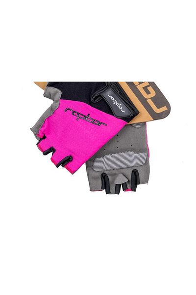 Kron Raptor Velcro Gloves Short Finger Cycling Gloves Mtb Half Finger Gloves Size S Pink