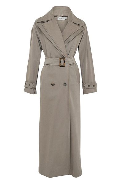 Armine 24K8006 Model Portable Garni Collared Mink Top Coat