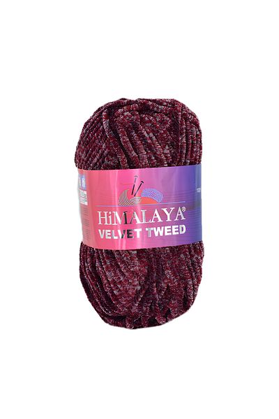 Himalaya Velvet Tweed / Burgundy |   Gray / 91102 / 5 Pack