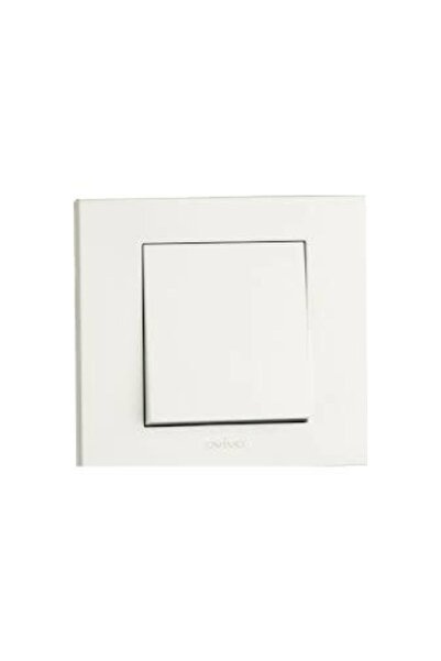 OVİVO Beyaz Tekli Anahtar