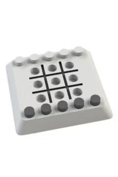3D Brothers Tic-Tac-Toe Classic Strategy Game for Family Fun, Educational Play, Parent-Child Interaction