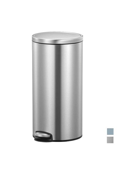 EKO Trash Can With Foot Pedal Round 30L