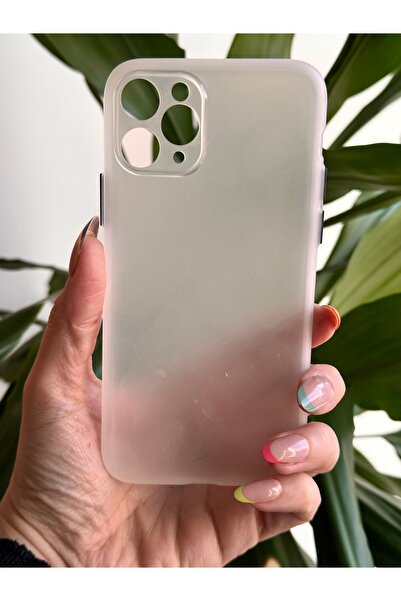 İphone 11 Pro Mat Şeffaf Kılıf
