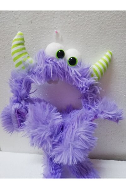 İLHANLAR قبعة صغيرة فاخرة من القطيفة مع صوت متحرك بدون أضواء وأذنين متحركة لع...