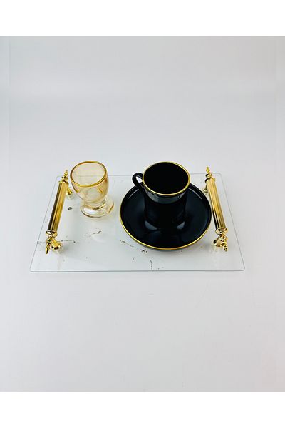 CyzHome Fidelity Groom Coffee Cup Tray