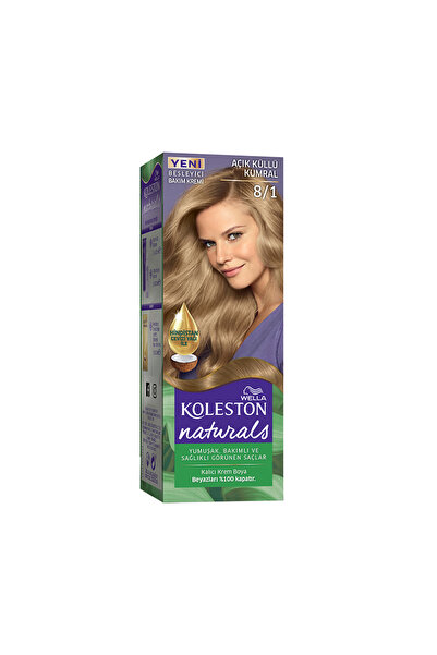 Wella Koleston Naturals Maxi 8/1 Küllü Açık Kumral