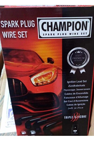 CHAMPION SPARK PLUG WIRE SET DOĞAN KARTAL ŞAHİN 131 PERFORMANS BUJİ KABLOSU (MAVİ) 7MM 85007439 Uyumlu
