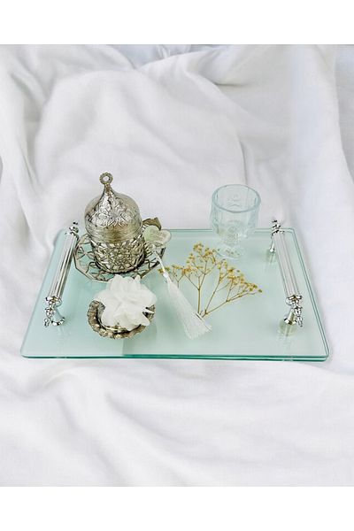CyzHome Devotion Groom Coffee Cup Tray